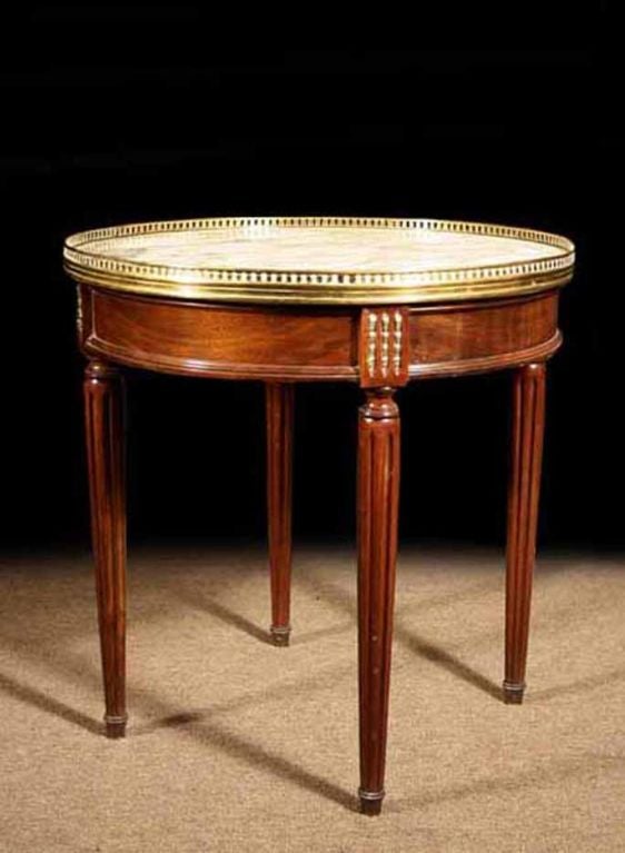 French Louis XVI Style Gueridon. Mid 20th Century