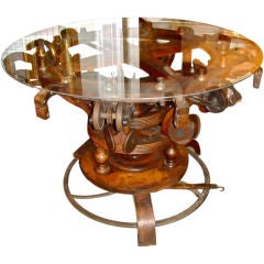 19th Century French Knitting Machine Table