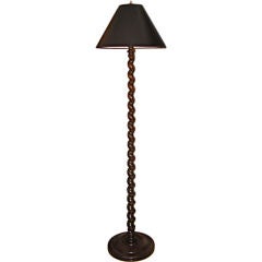 Antique Barley Twist Standing Lamp