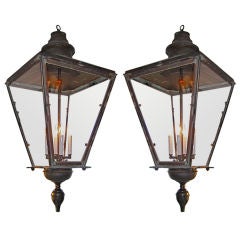 PAIR of  Very Large Lanterns