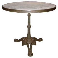 Marble Top American Ice Cream Table