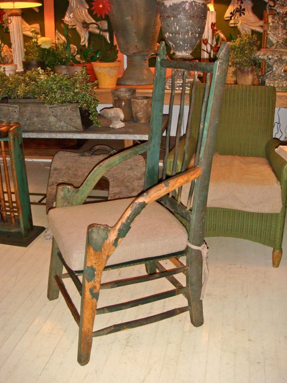 Folk Art  Branch Chair