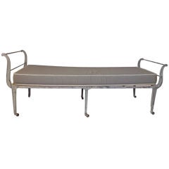 French Iron Campaigne Bed