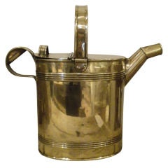 Brass oil container
