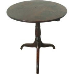 Antique Small English Oak Side Table