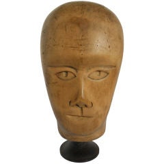 Antique 19th C Belgian Wig Moulds