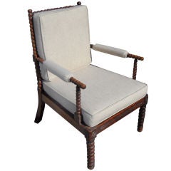 Antique spool chair