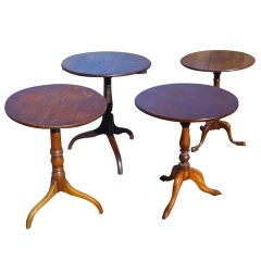 Antique English wine tables