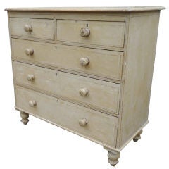 English painted Chest of Drawers