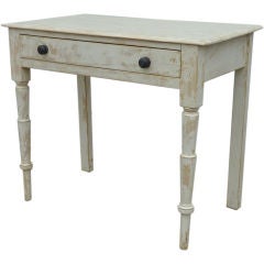 Antique Single Drawer Desk