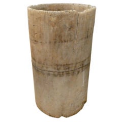Antique Wood Water Vessel