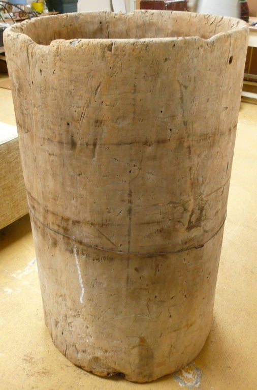 Wood Water Vessel