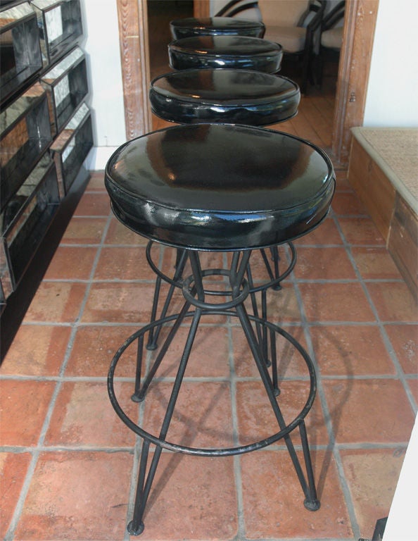Fredrick Weinberg Swivel Bar Stools sold separately only 1 available