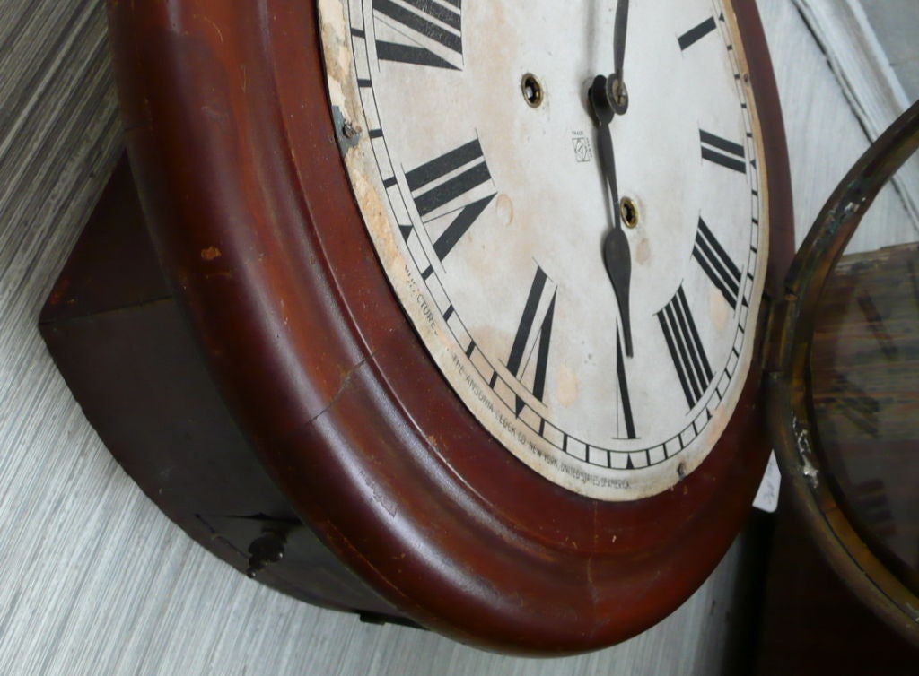 19th Century Ansonia Wall Clock