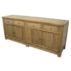 Antique Chinese Elmwood Buffet