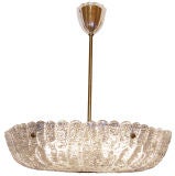 Carl Fagerlund for Orrefors Crystal Chandelier