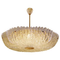 Carl Fagerlund for Orrefors Crystal Chandelier