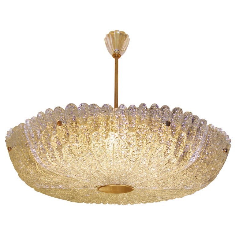 Carl Fagerlund for Orrefors Crystal Chandelier