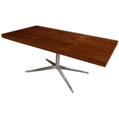 Partner's Desk in Brazilian Rosewood by Florence Knoll