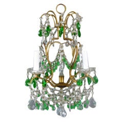 Italian Green Crystral Chandelier 2