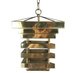 Modern Pagoda Brass Lantern