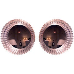 Pair of Glass Lighting Mirror 6
