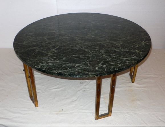 20th Century Marble Coffee Table  For Sale