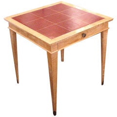 Game table attributed to A. Arbus