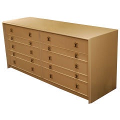Paul Frankl Lacquered Double Dresser