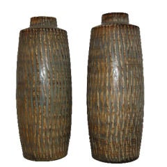 Pair of large vases by Gunnar Nylund