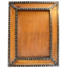 Antique Ebony and Mahogany Frame