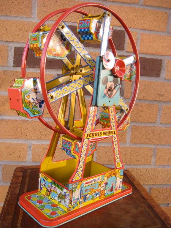 Super clean Mickey Mouse ferris wheel.