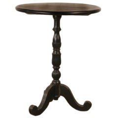 Anglo-Indian Ebony Round Table