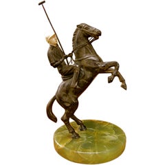 Viennese Bronze Polo Player