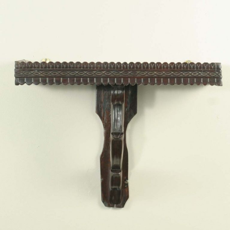 Anglo-Indian Rosewood Shelf