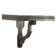 Anglo-Indian Rosewood Shelf