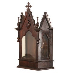 Indo-Portuguese Rosewood Altar with Cross