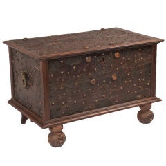 Dutch Colonial Chest with Brass Details