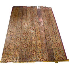 19th cent. Hand Painted Moroccan ceiling