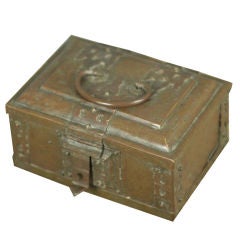 South Indian Brass Betel Nut Box