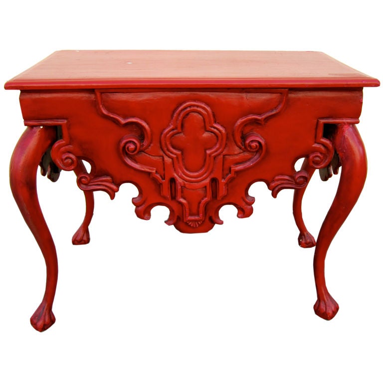 Hand Carved Mexican Colonial Console