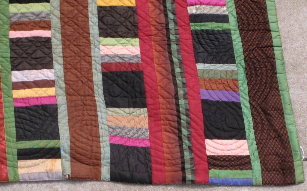 Chinese Coins Quilt from the renowned collection of Esprit founder, Susie Tompkins.