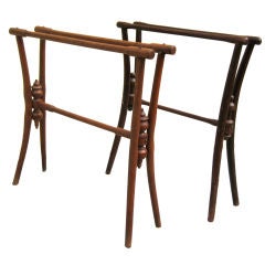 Pair of Thonet Towel Stands