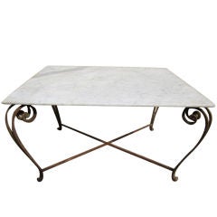 Square Marble Top Table