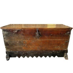 Antique Spanish Walnut Arcon