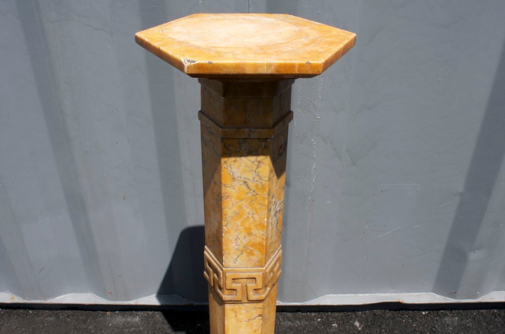Egyptian Onyx Pedestal