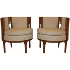 Pair Mid Century Chairs