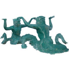 Bronze "Grotto" Figural Table Base