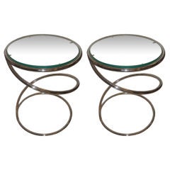Pair Sidetables by Pace International
