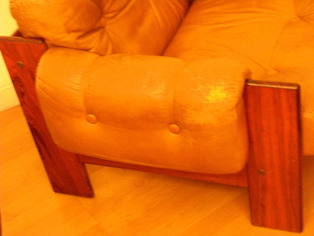 Finnish 1970s High-Back Lounge Chair 2